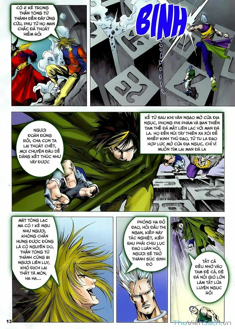 Truyện Tranh Lục Đạo Thiên Thư trang 3