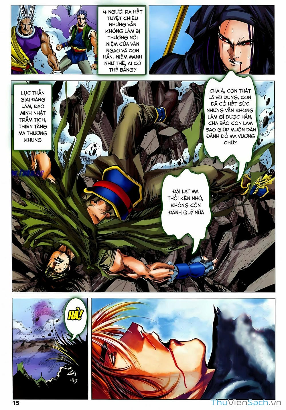 Truyện Tranh Lục Đạo Thiên Thư trang 3
