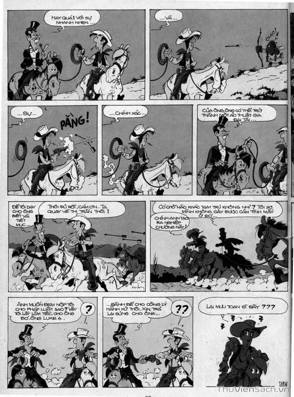 Truyện Tranh Cuộc Phiêu Lưu Kỳ Thú Của Lucky Luke trang 3