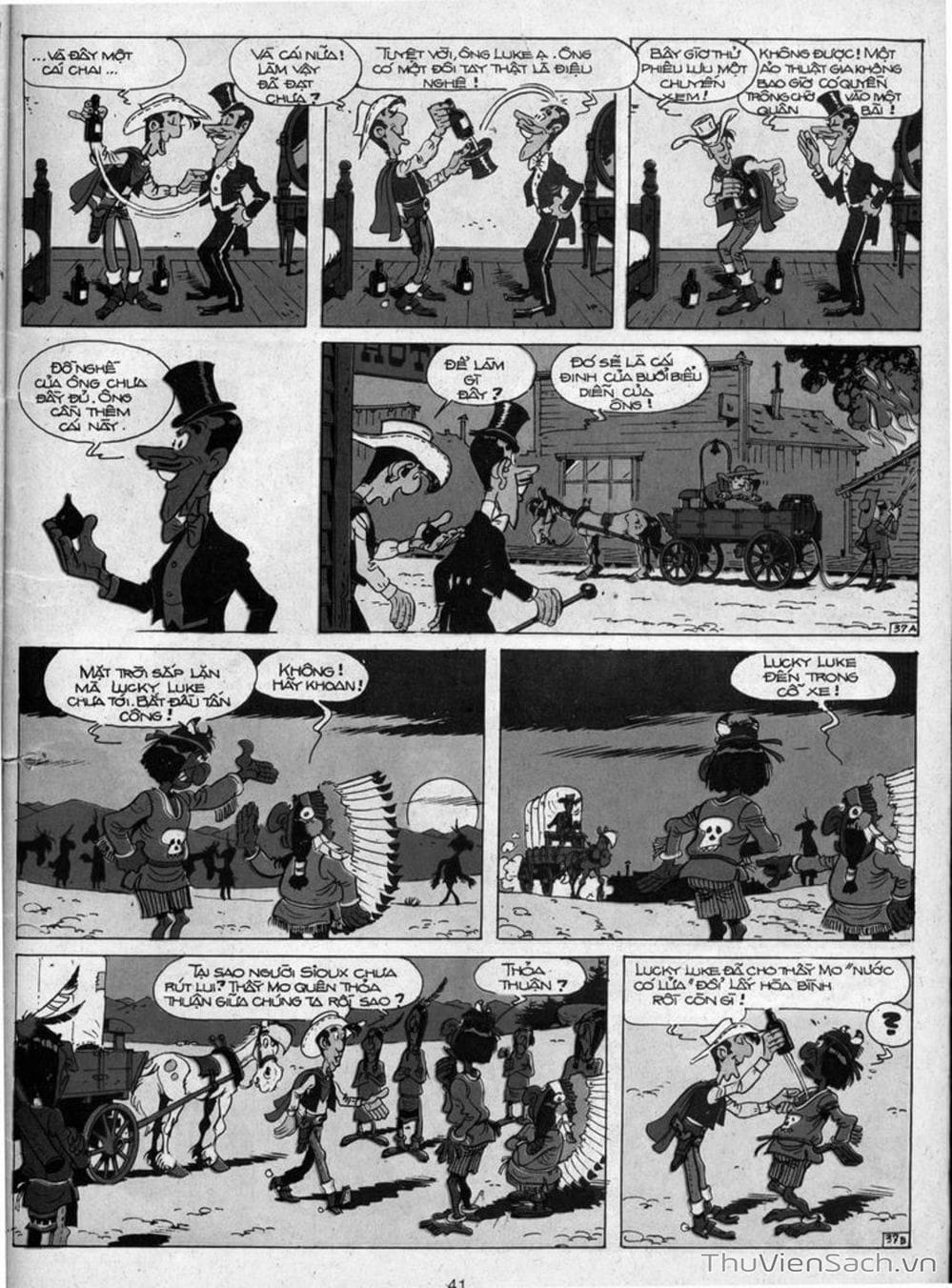 Truyện Tranh Cuộc Phiêu Lưu Kỳ Thú Của Lucky Luke trang 3