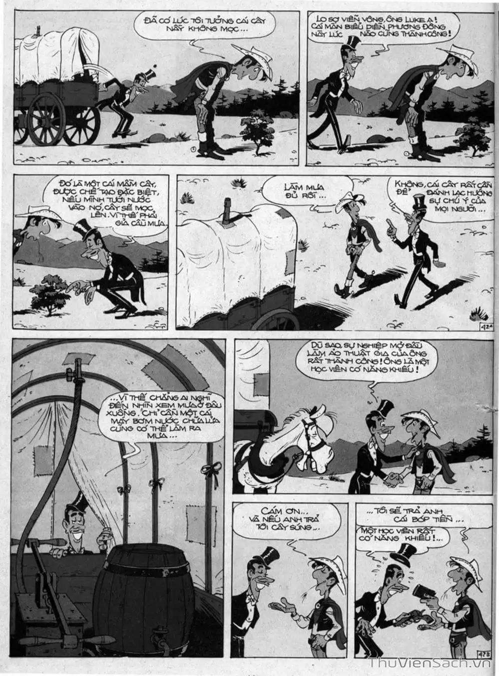 Truyện Tranh Cuộc Phiêu Lưu Kỳ Thú Của Lucky Luke trang 3