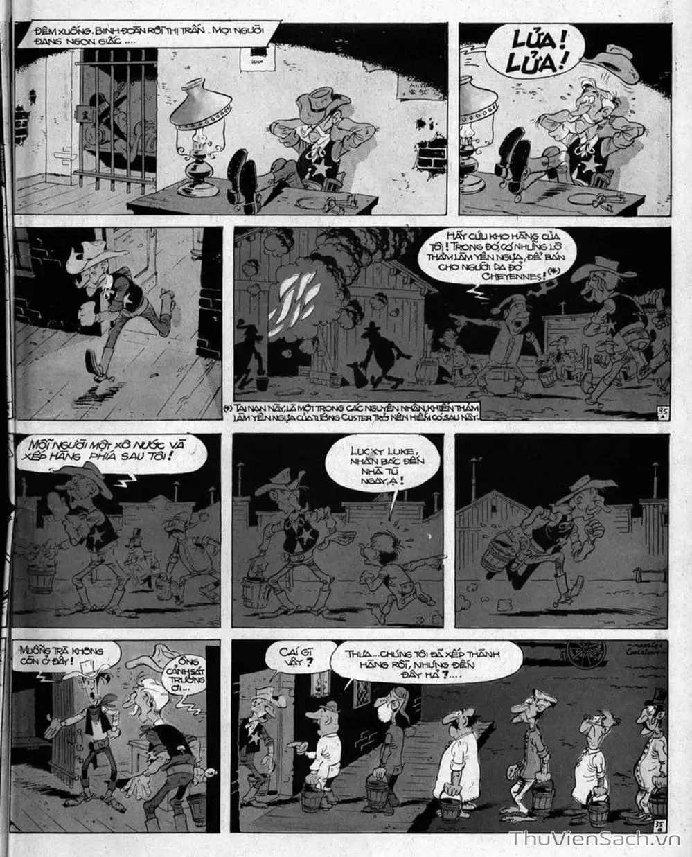 Truyện Tranh Cuộc Phiêu Lưu Kỳ Thú Của Lucky Luke trang 3