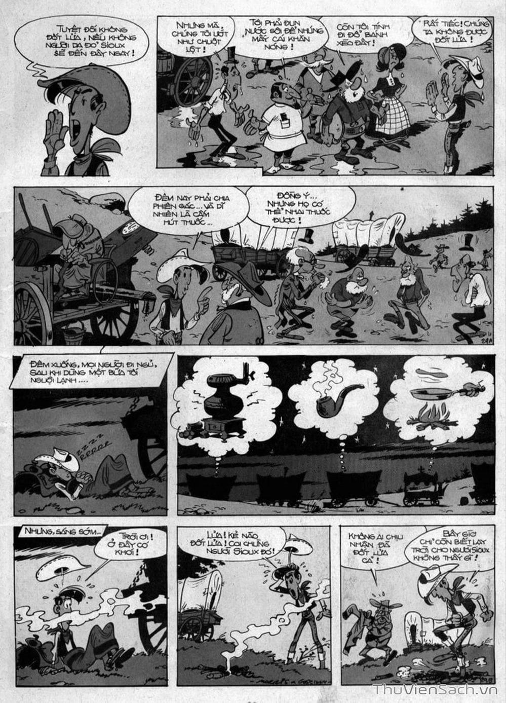 Truyện Tranh Cuộc Phiêu Lưu Kỳ Thú Của Lucky Luke trang 3