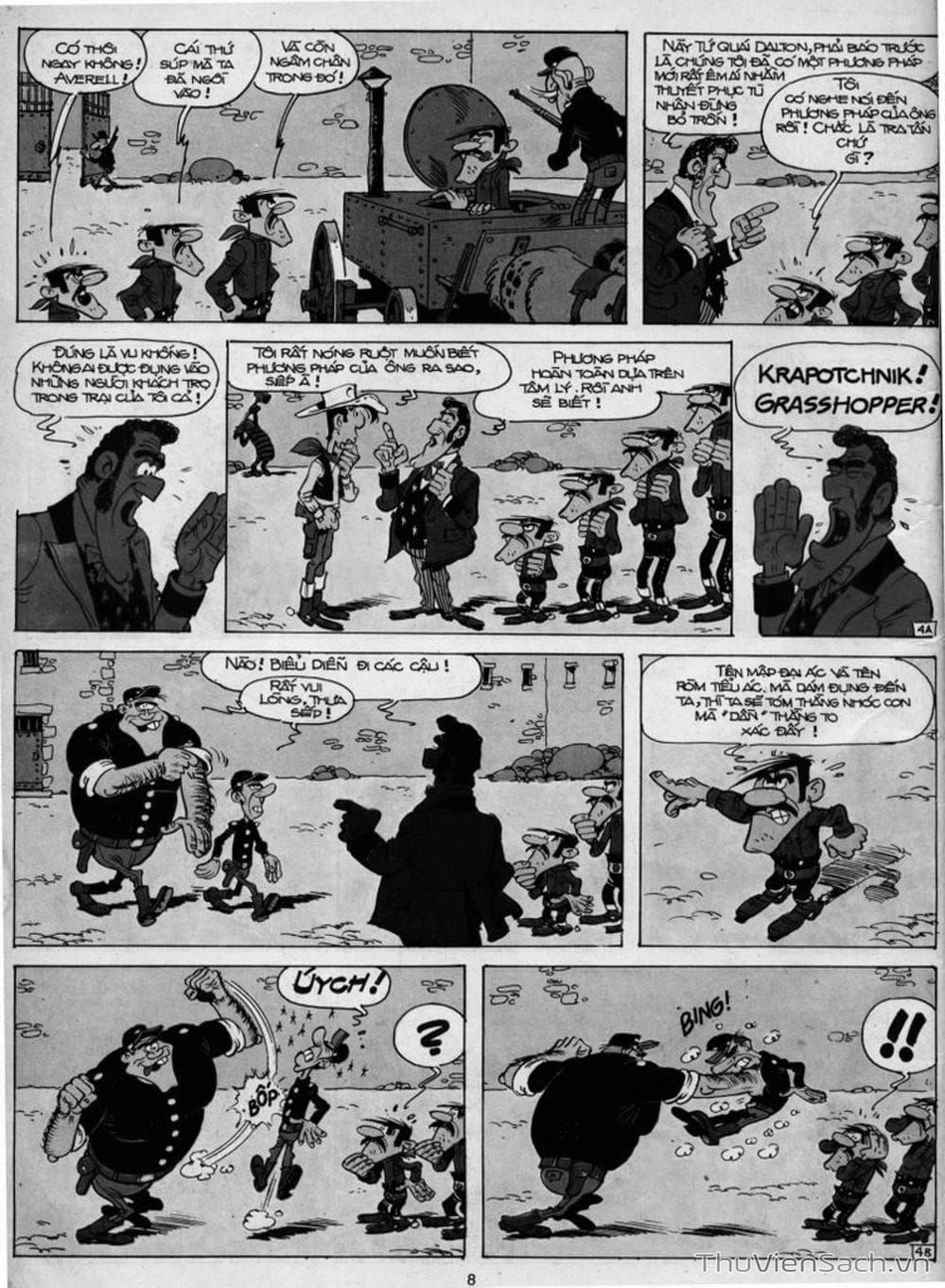 Truyện Tranh Cuộc Phiêu Lưu Kỳ Thú Của Lucky Luke trang 3