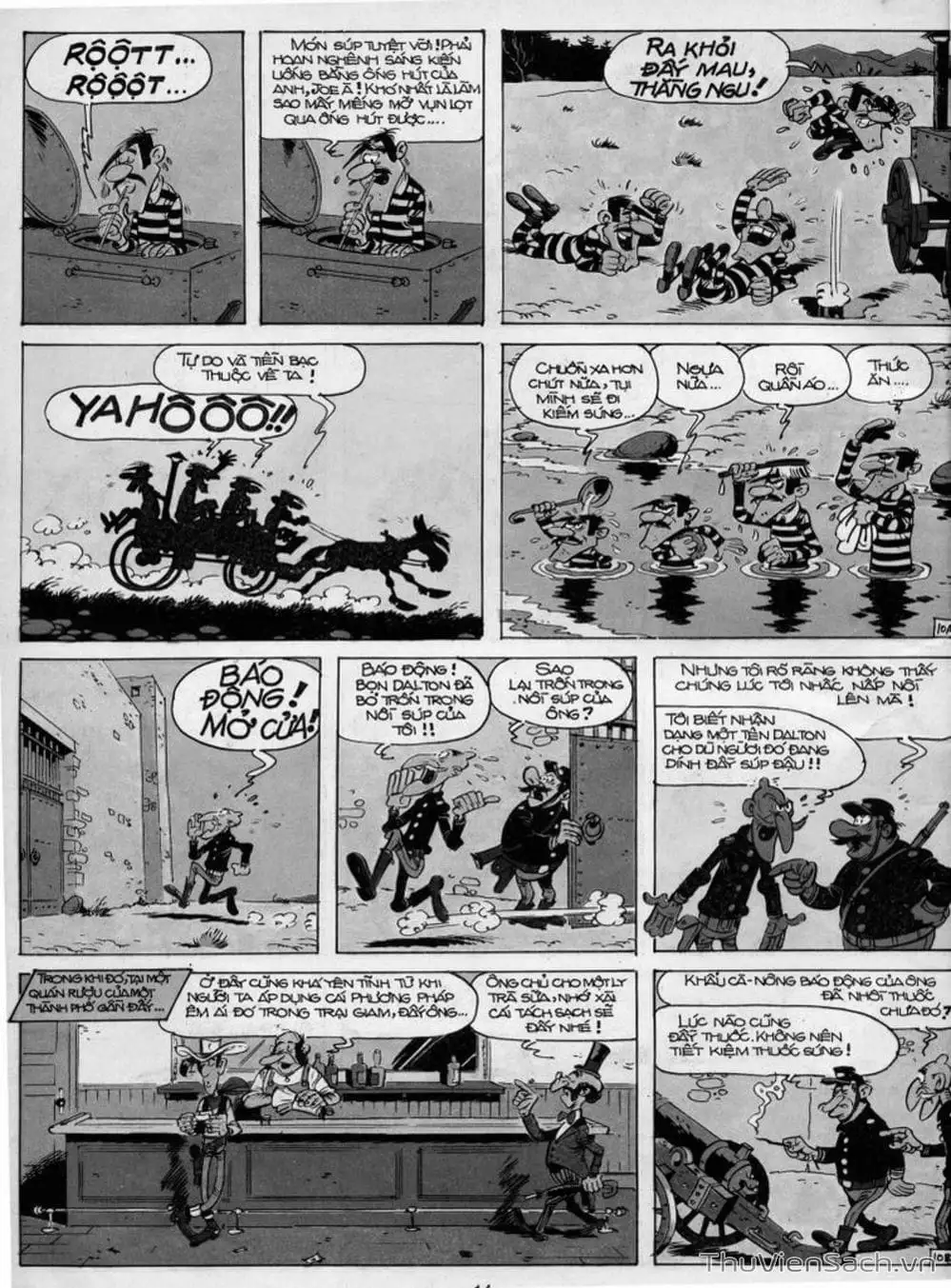 Truyện Tranh Cuộc Phiêu Lưu Kỳ Thú Của Lucky Luke trang 3