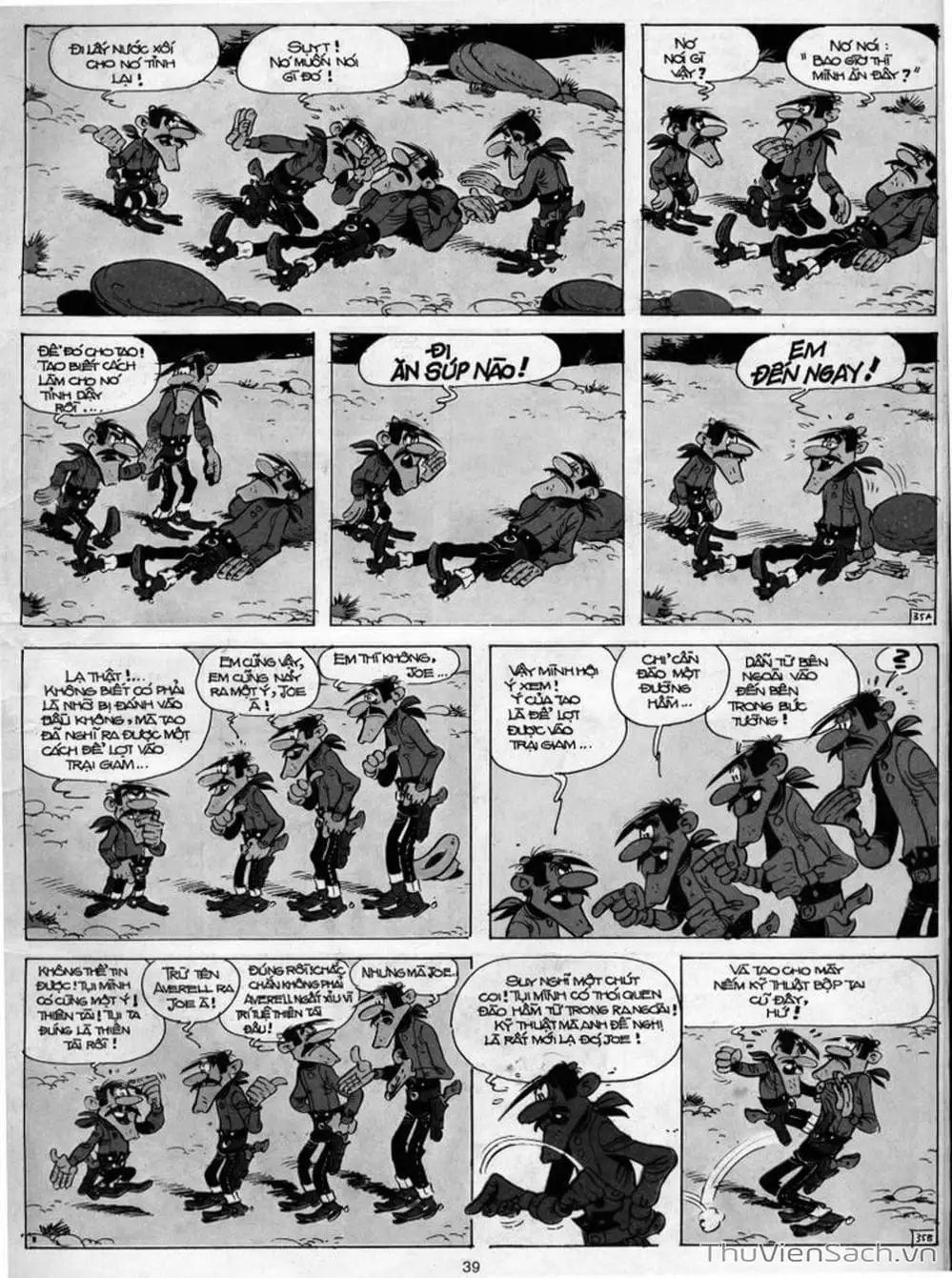 Truyện Tranh Cuộc Phiêu Lưu Kỳ Thú Của Lucky Luke trang 3