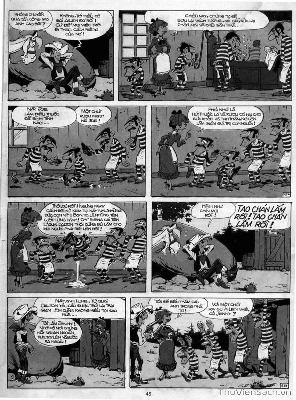 Truyện Tranh Cuộc Phiêu Lưu Kỳ Thú Của Lucky Luke trang 3