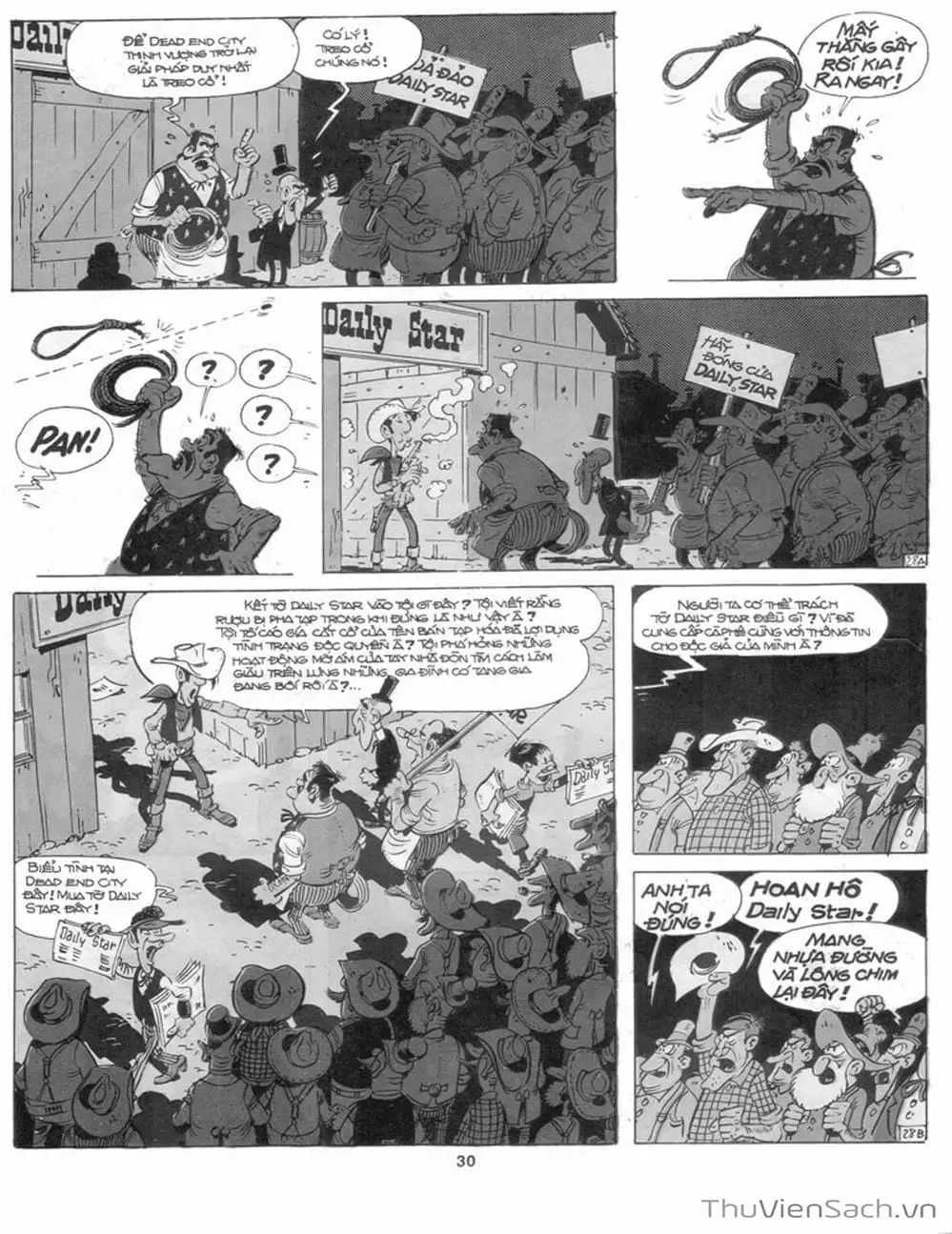 Truyện Tranh Cuộc Phiêu Lưu Kỳ Thú Của Lucky Luke trang 3