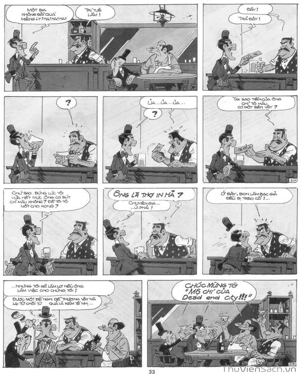 Truyện Tranh Cuộc Phiêu Lưu Kỳ Thú Của Lucky Luke trang 3