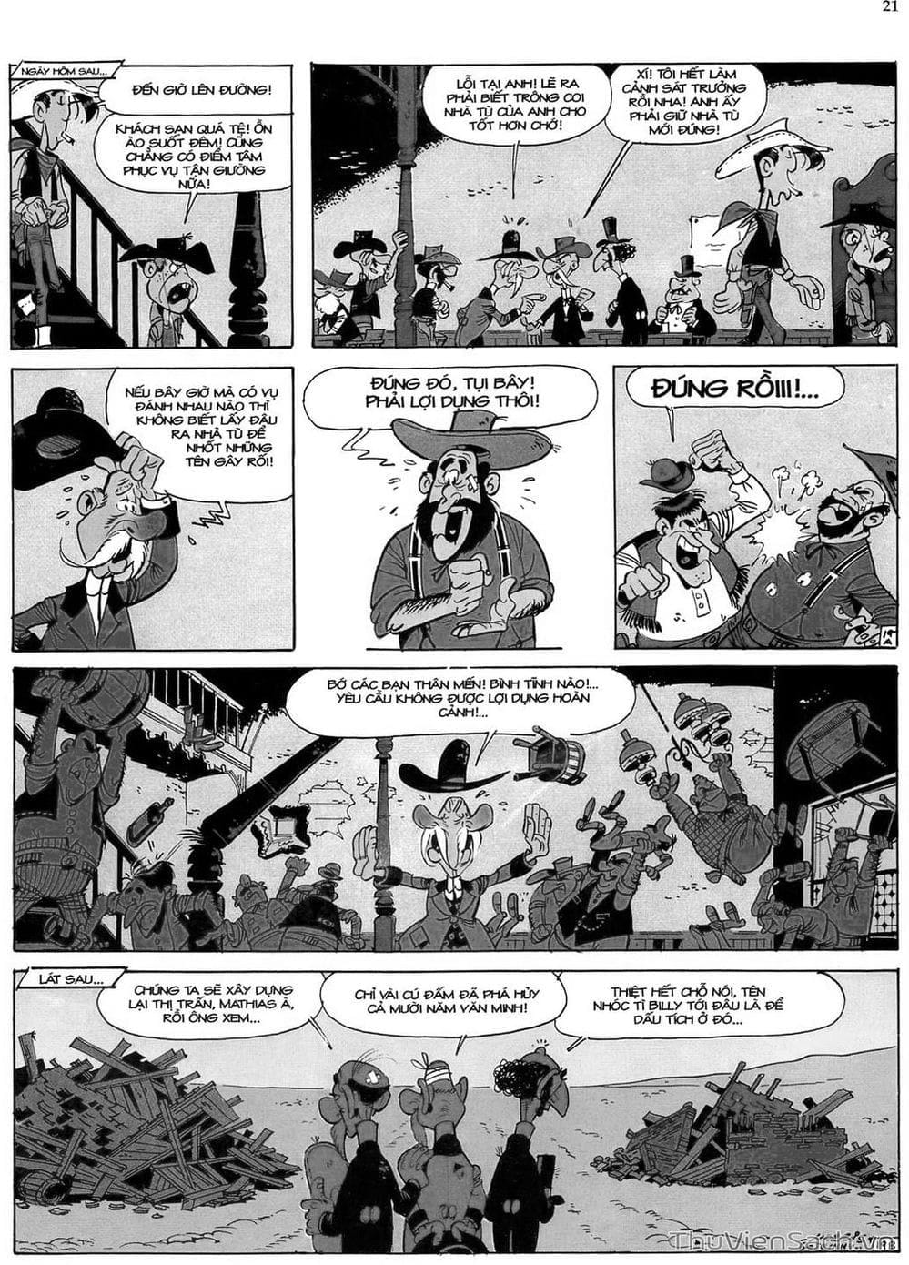 Truyện Tranh Cuộc Phiêu Lưu Kỳ Thú Của Lucky Luke trang 3