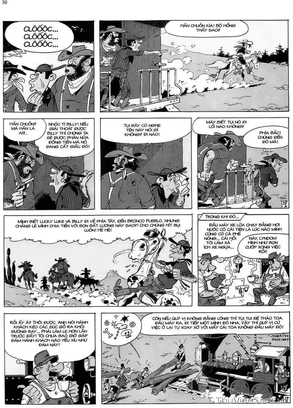 Truyện Tranh Cuộc Phiêu Lưu Kỳ Thú Của Lucky Luke trang 3