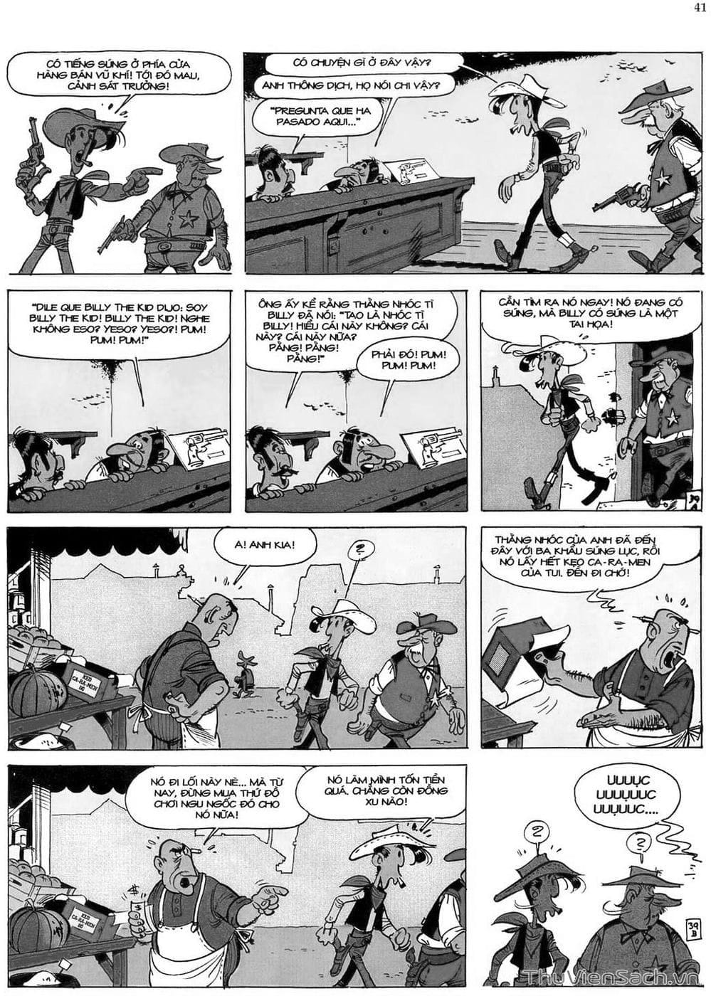Truyện Tranh Cuộc Phiêu Lưu Kỳ Thú Của Lucky Luke trang 3