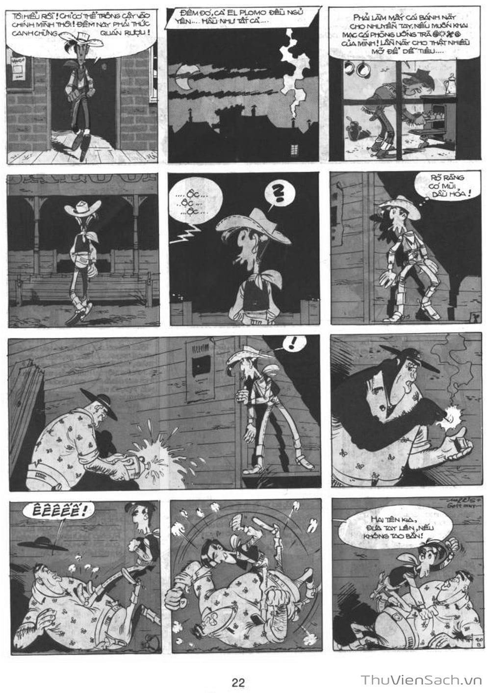 Truyện Tranh Cuộc Phiêu Lưu Kỳ Thú Của Lucky Luke trang 3