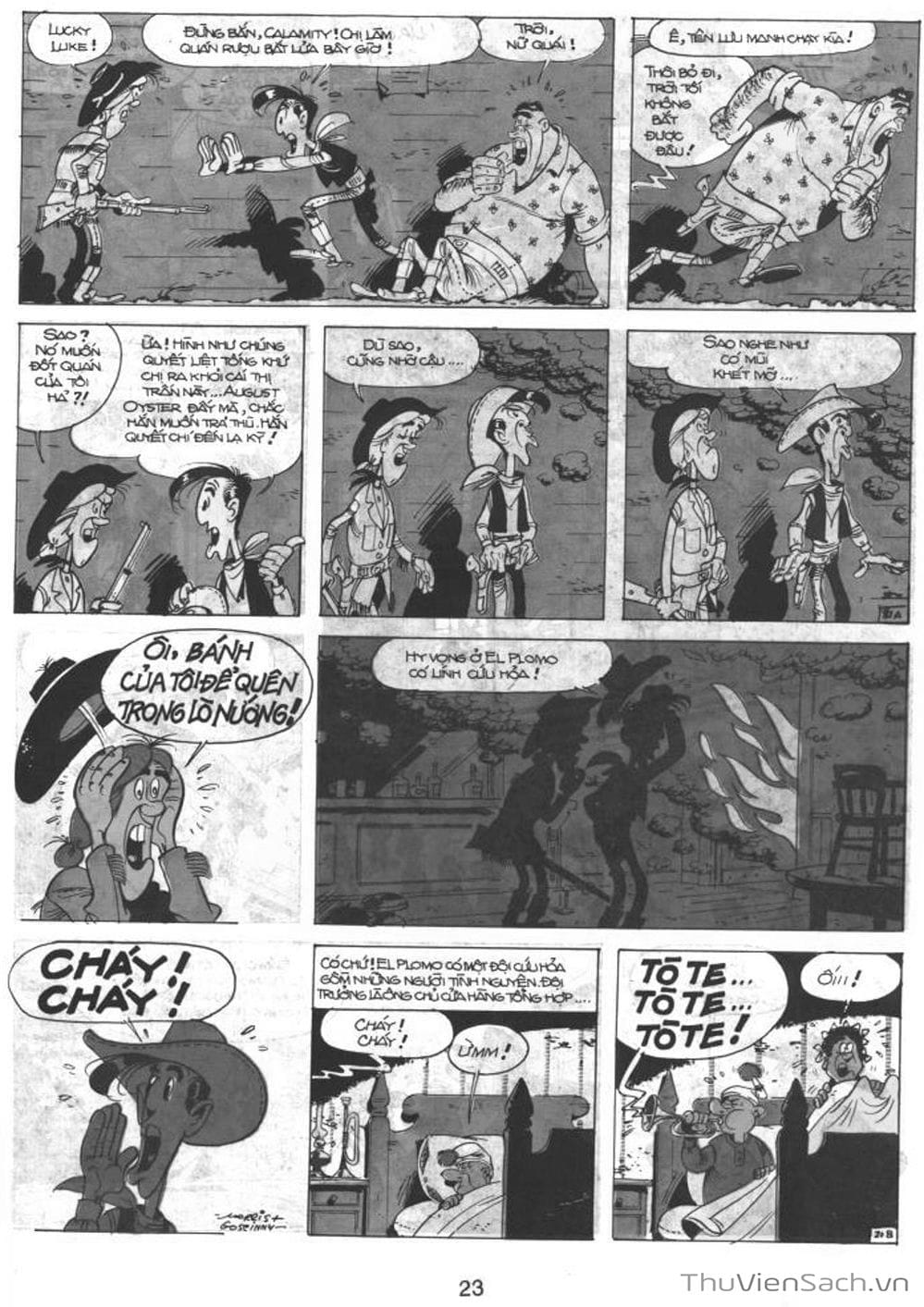 Truyện Tranh Cuộc Phiêu Lưu Kỳ Thú Của Lucky Luke trang 3