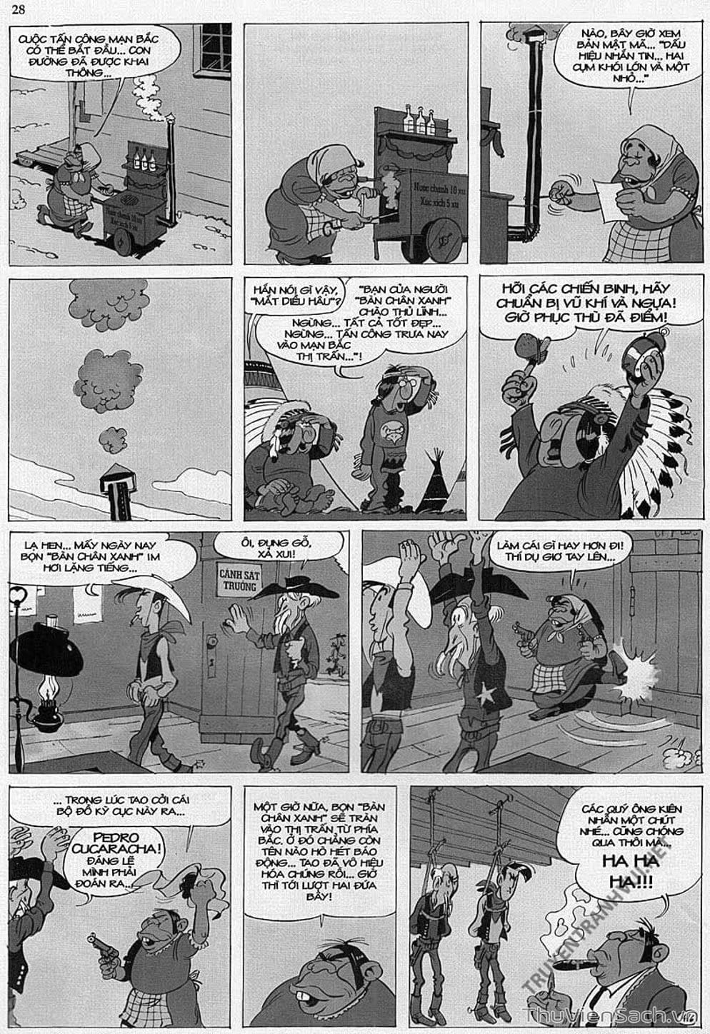 Truyện Tranh Cuộc Phiêu Lưu Kỳ Thú Của Lucky Luke trang 3