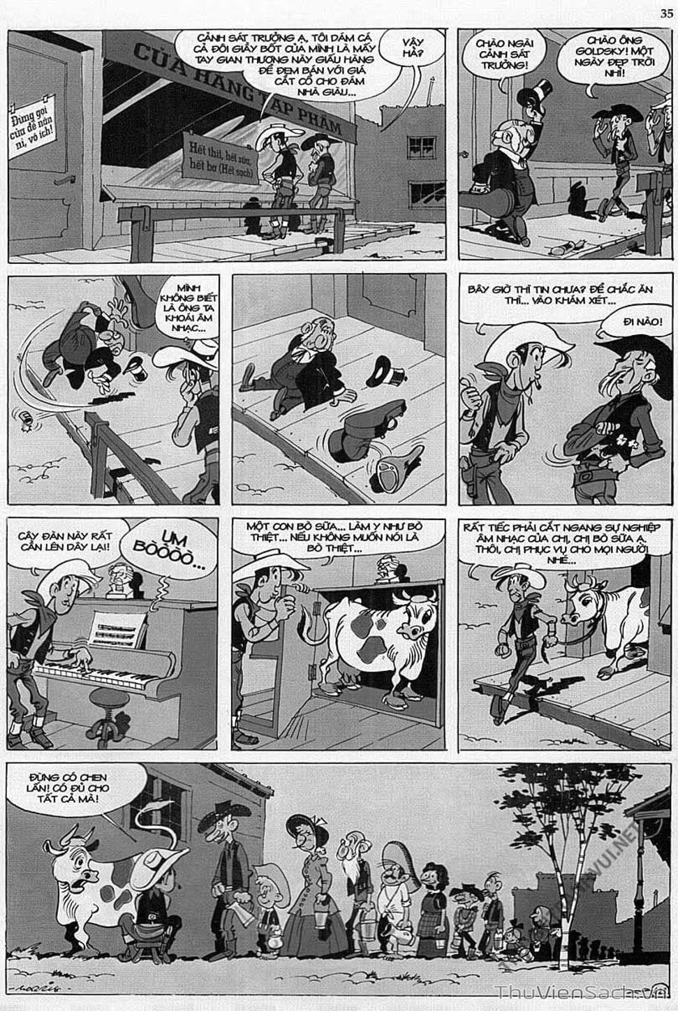 Truyện Tranh Cuộc Phiêu Lưu Kỳ Thú Của Lucky Luke trang 3
