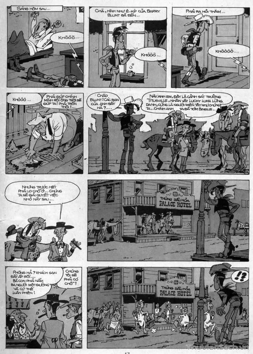 Truyện Tranh Cuộc Phiêu Lưu Kỳ Thú Của Lucky Luke trang 3