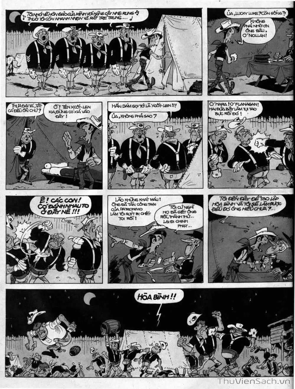 Truyện Tranh Cuộc Phiêu Lưu Kỳ Thú Của Lucky Luke trang 3