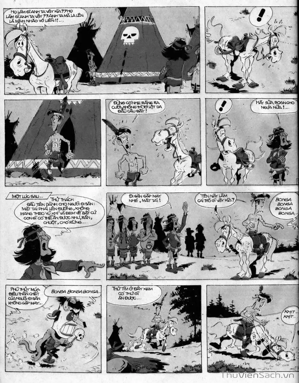 Truyện Tranh Cuộc Phiêu Lưu Kỳ Thú Của Lucky Luke trang 3