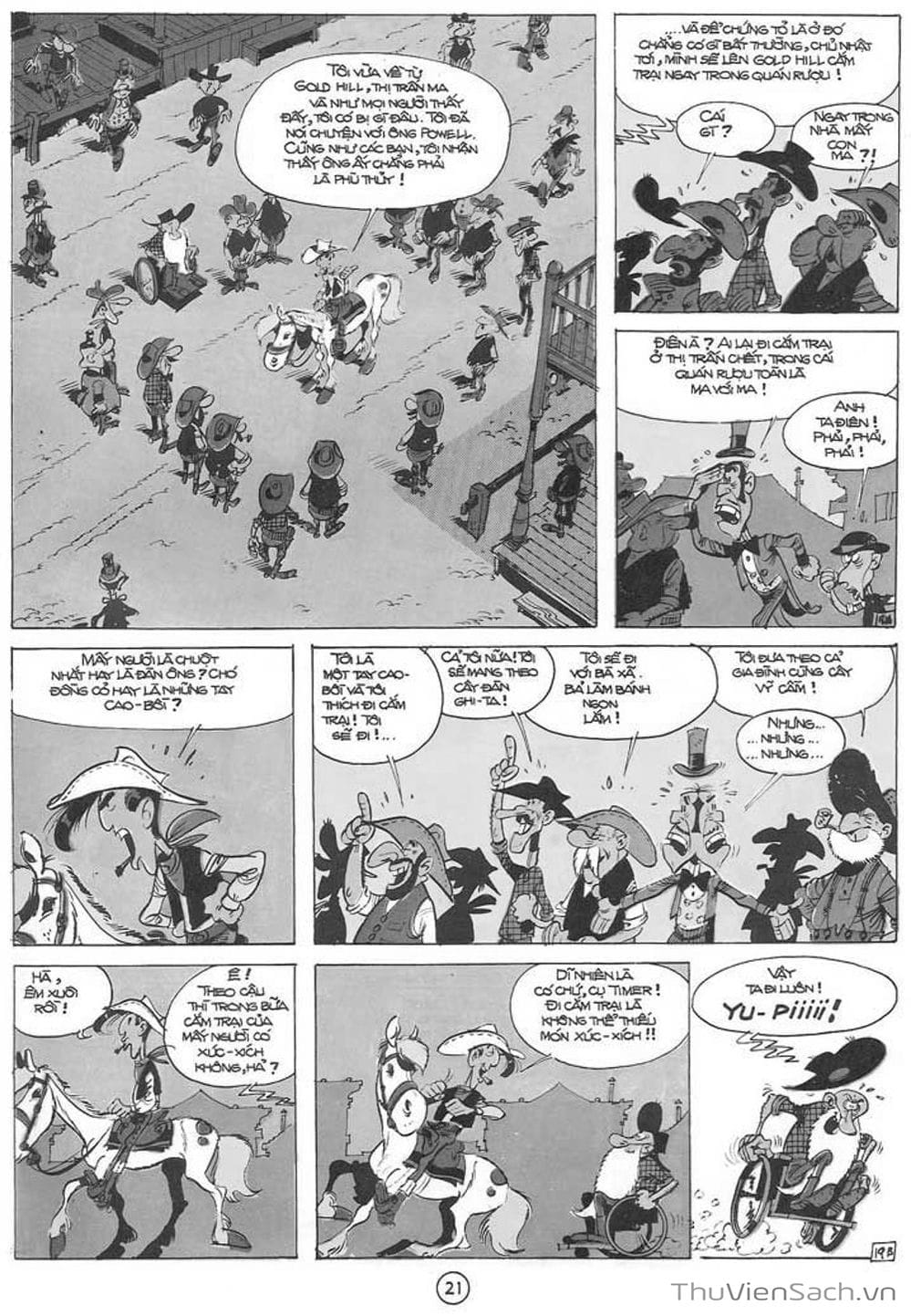 Truyện Tranh Cuộc Phiêu Lưu Kỳ Thú Của Lucky Luke trang 3