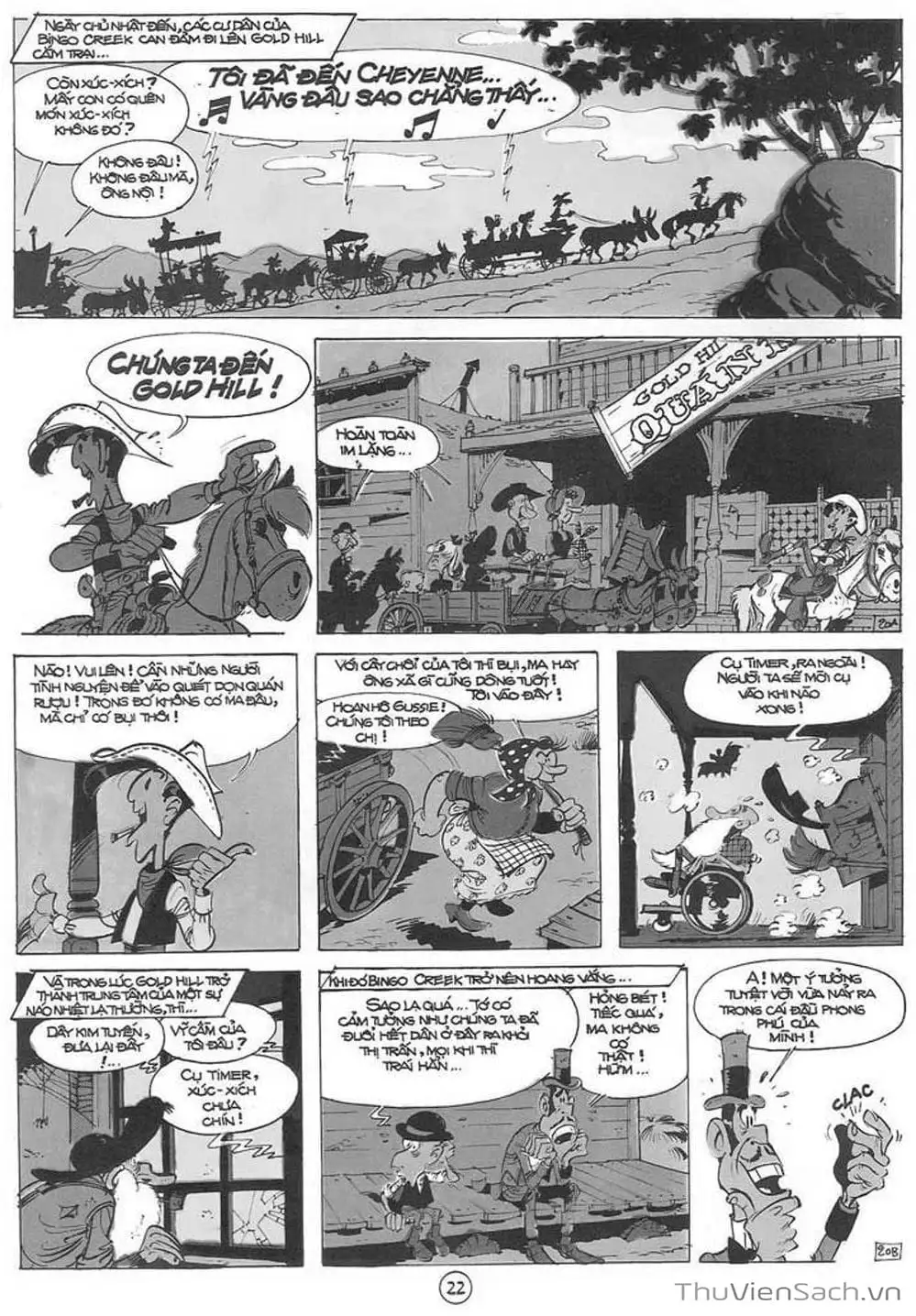 Truyện Tranh Cuộc Phiêu Lưu Kỳ Thú Của Lucky Luke trang 3