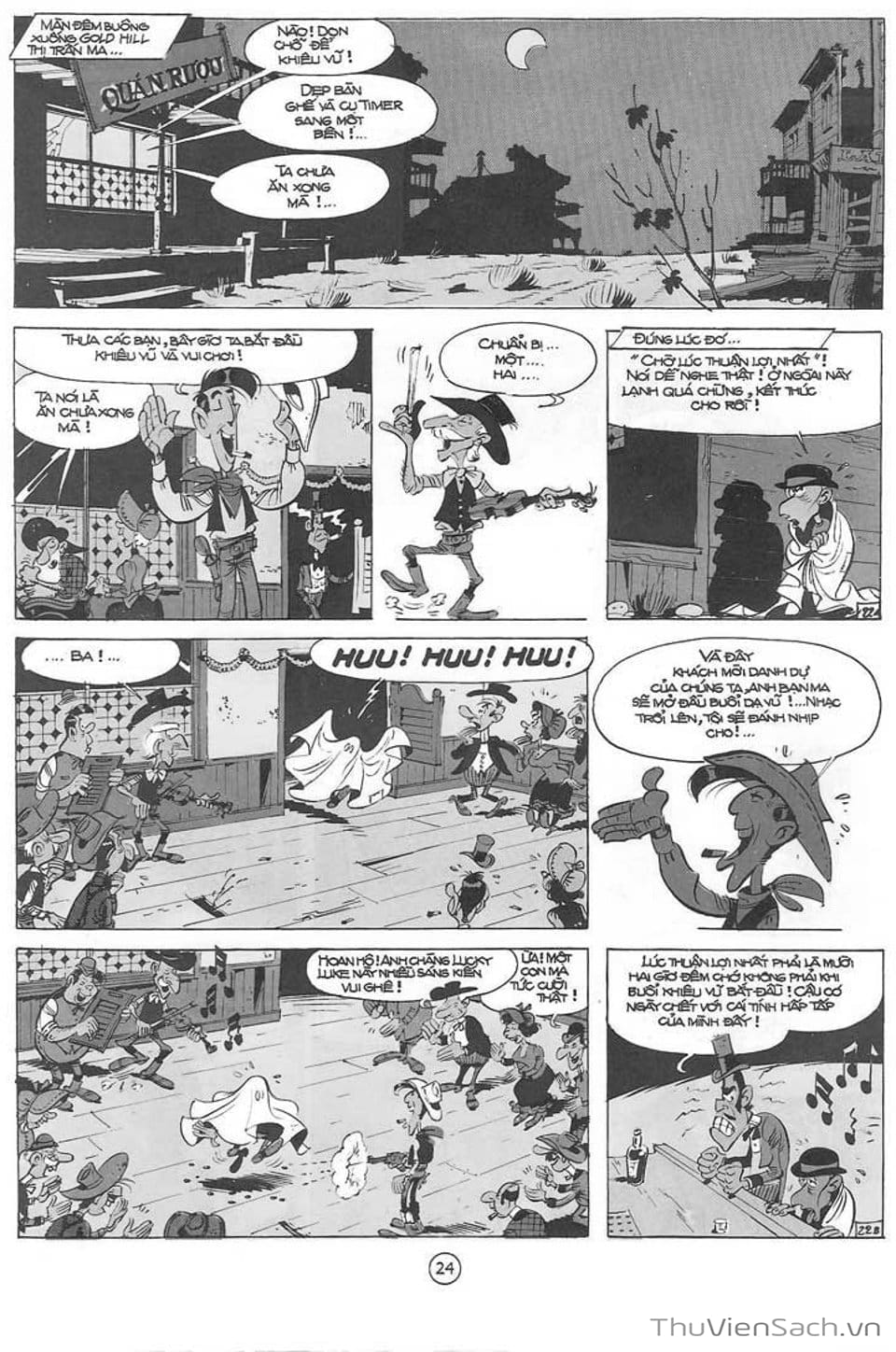Truyện Tranh Cuộc Phiêu Lưu Kỳ Thú Của Lucky Luke trang 3