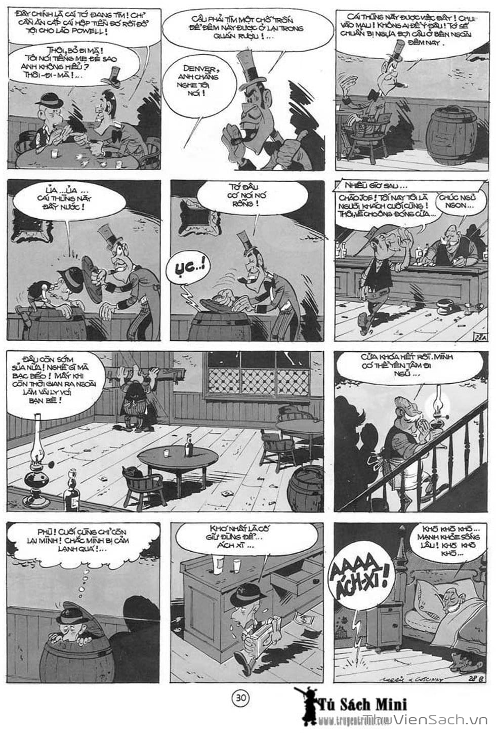 Truyện Tranh Cuộc Phiêu Lưu Kỳ Thú Của Lucky Luke trang 3