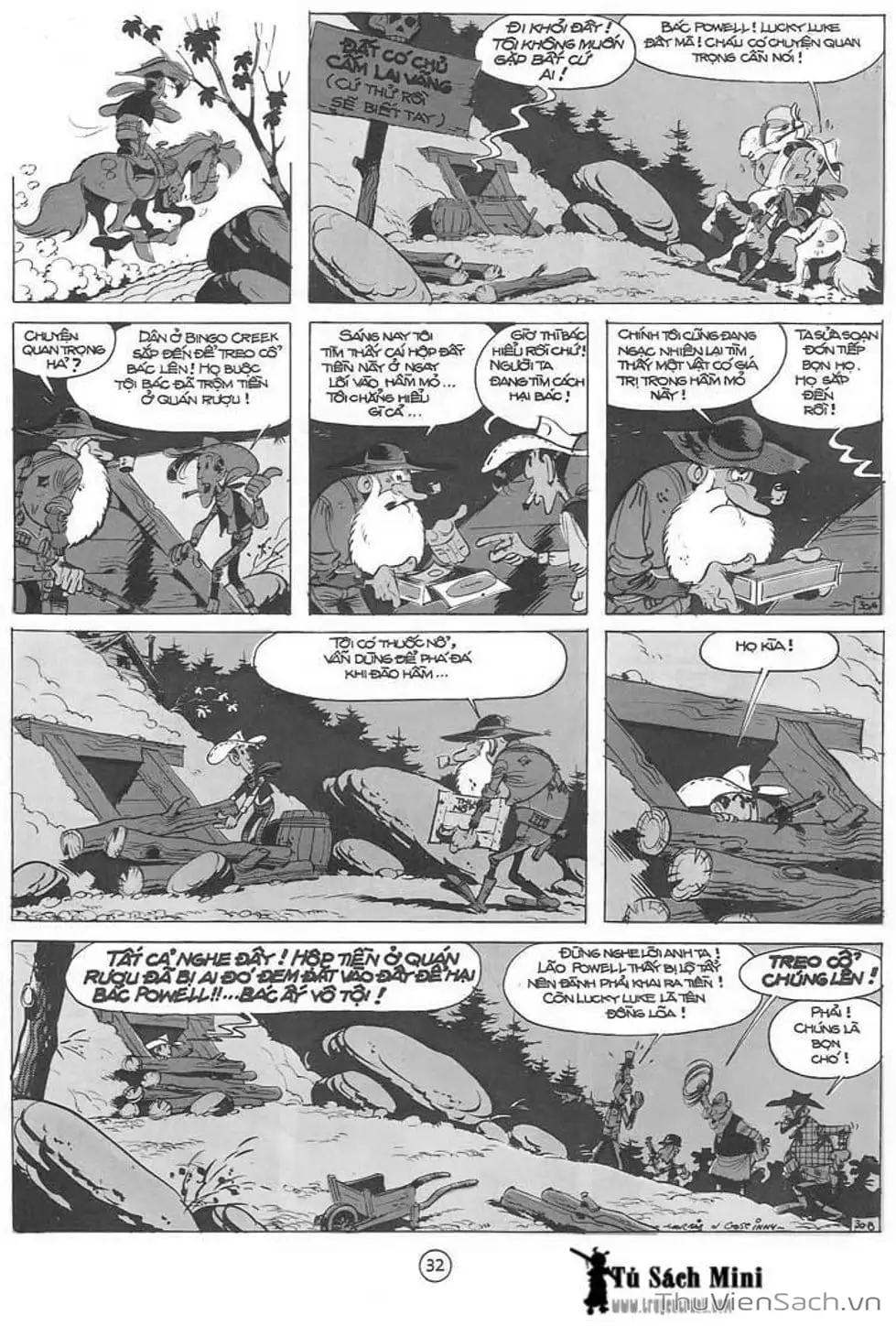 Truyện Tranh Cuộc Phiêu Lưu Kỳ Thú Của Lucky Luke trang 3