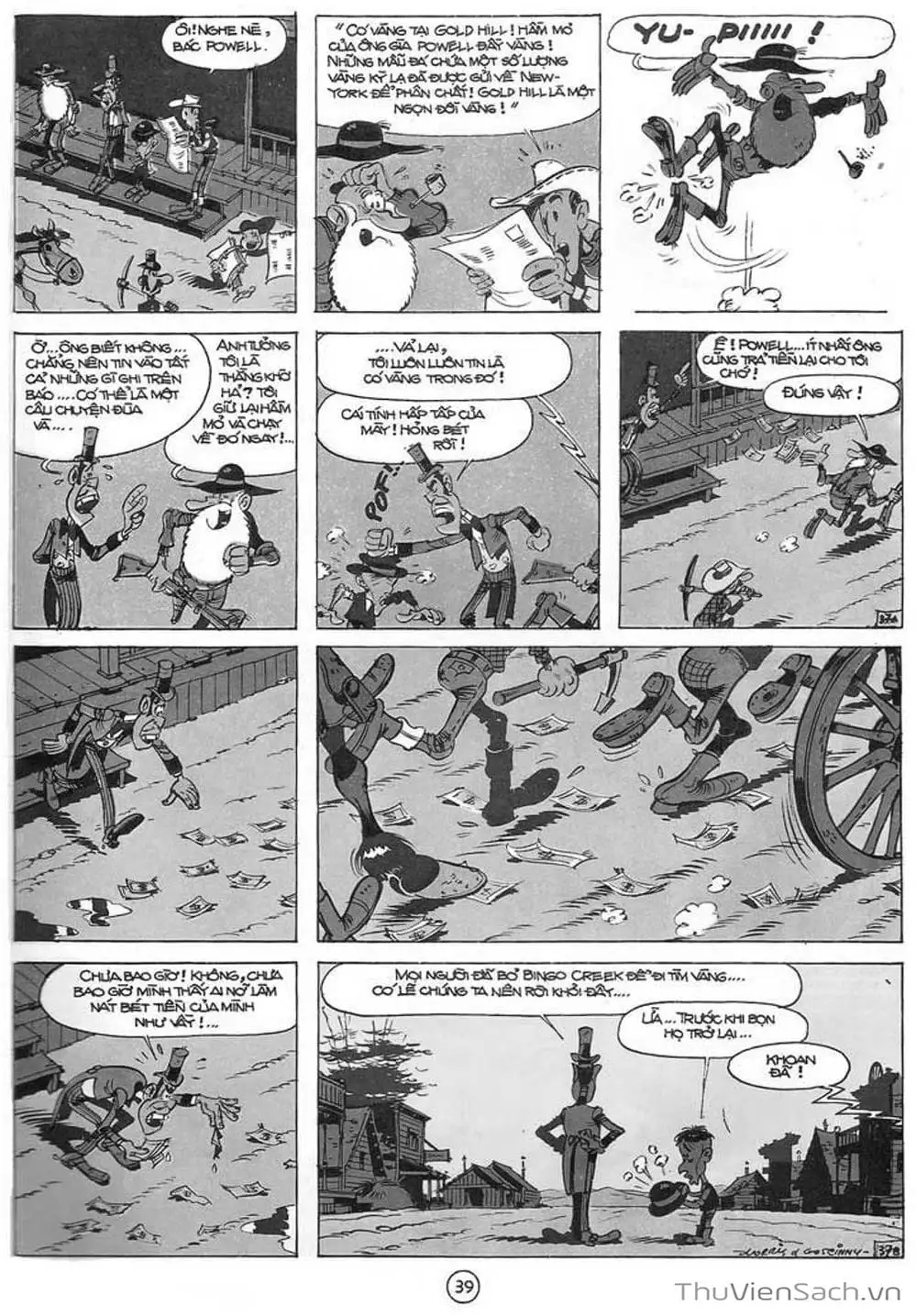 Truyện Tranh Cuộc Phiêu Lưu Kỳ Thú Của Lucky Luke trang 3