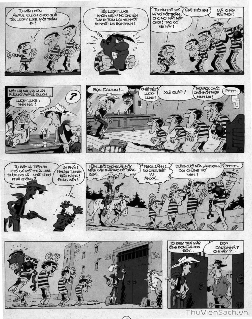 Truyện Tranh Cuộc Phiêu Lưu Kỳ Thú Của Lucky Luke trang 3