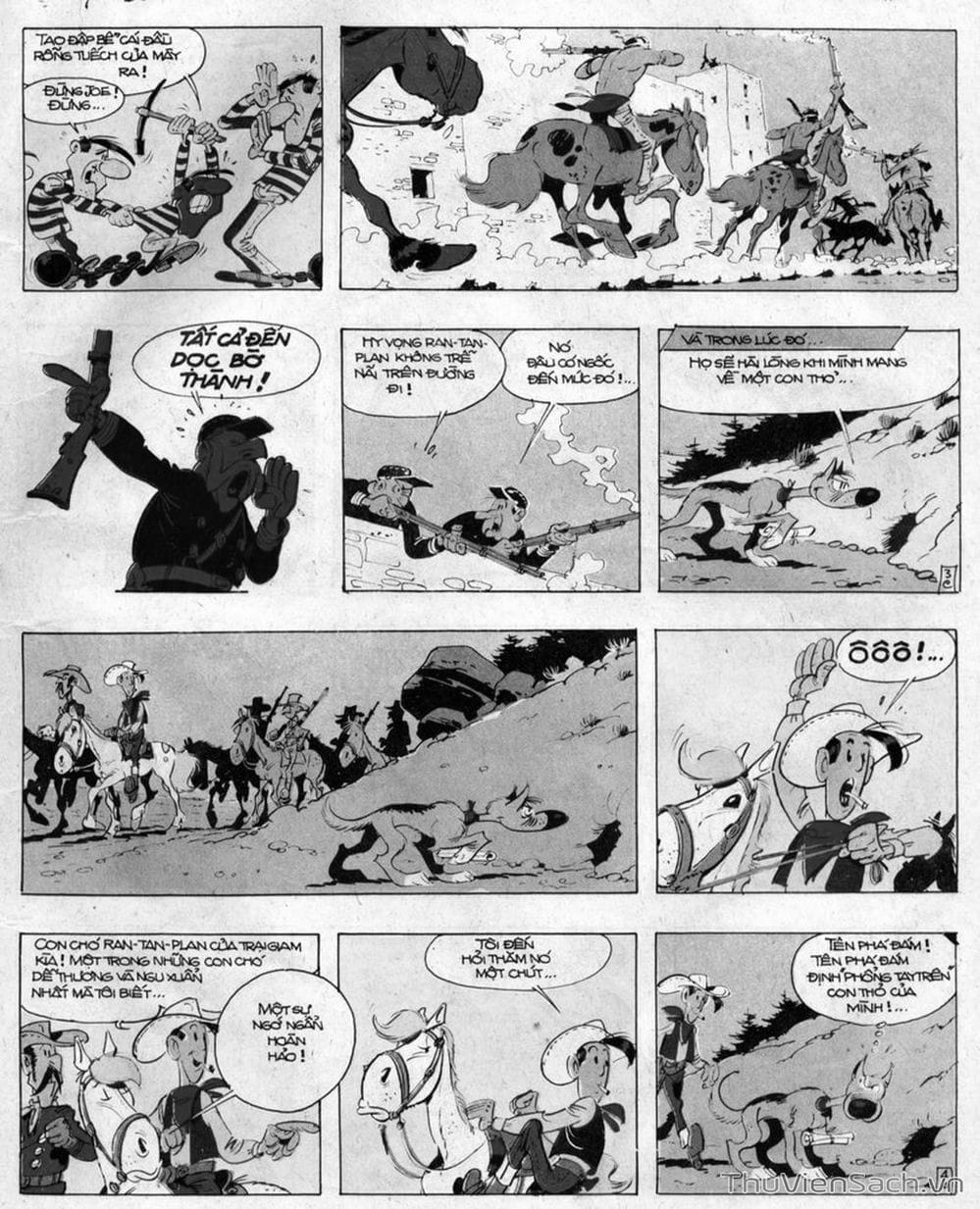 Truyện Tranh Cuộc Phiêu Lưu Kỳ Thú Của Lucky Luke trang 3