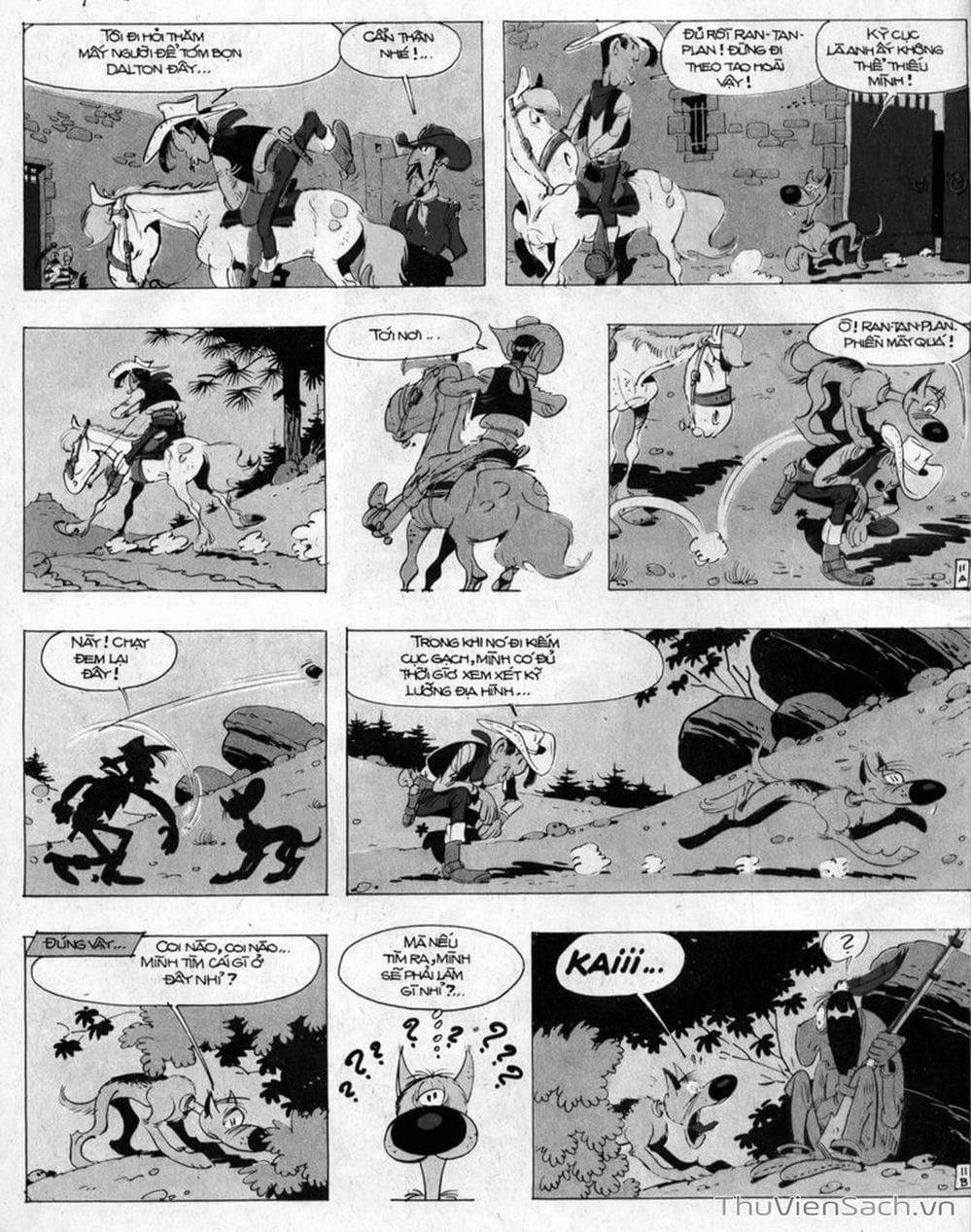 Truyện Tranh Cuộc Phiêu Lưu Kỳ Thú Của Lucky Luke trang 3