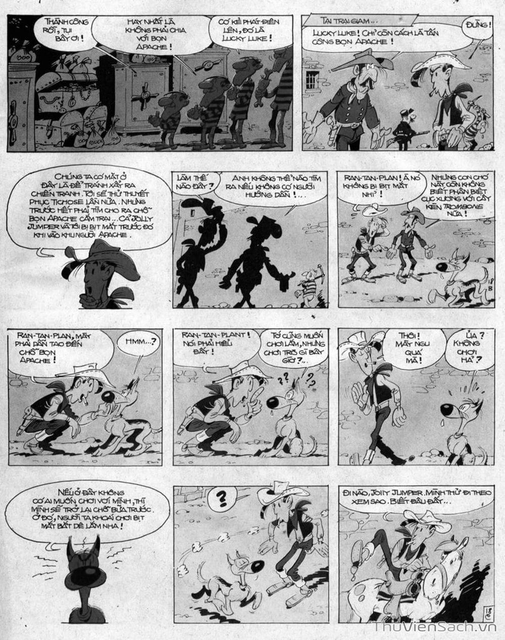 Truyện Tranh Cuộc Phiêu Lưu Kỳ Thú Của Lucky Luke trang 3