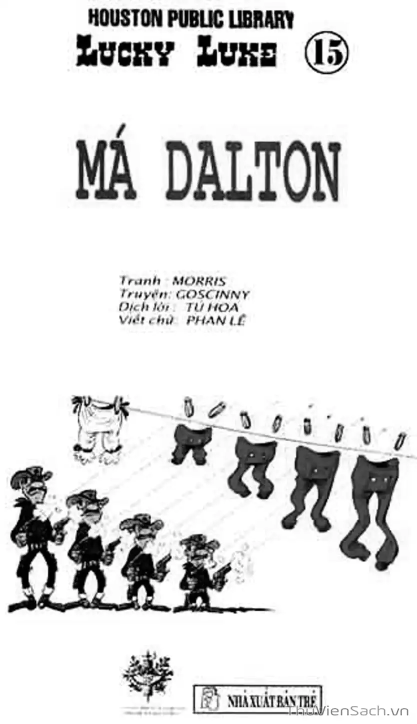Truyện Tranh Cuộc Phiêu Lưu Kỳ Thú Của Lucky Luke trang 3