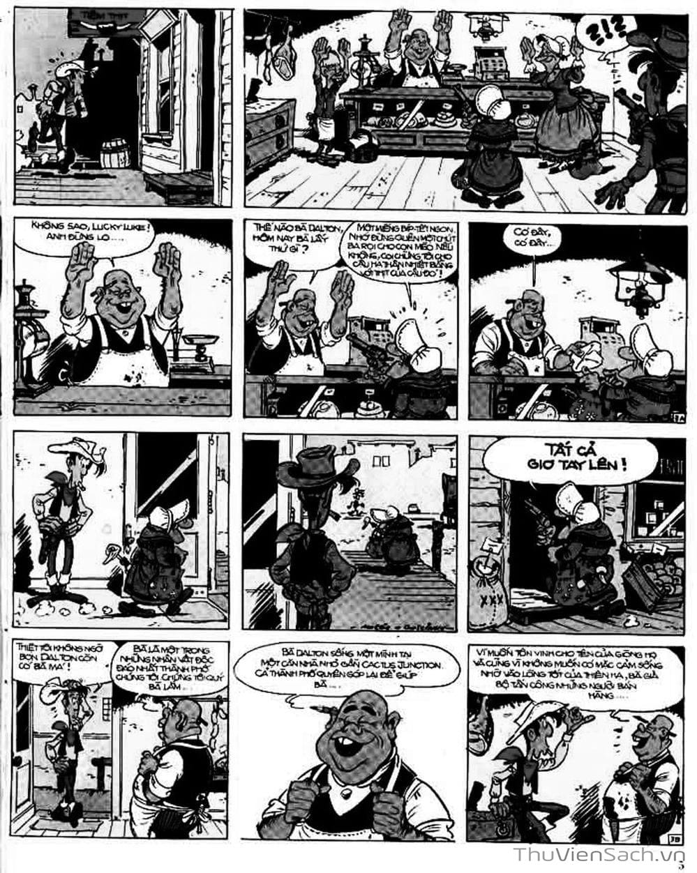 Truyện Tranh Cuộc Phiêu Lưu Kỳ Thú Của Lucky Luke trang 3