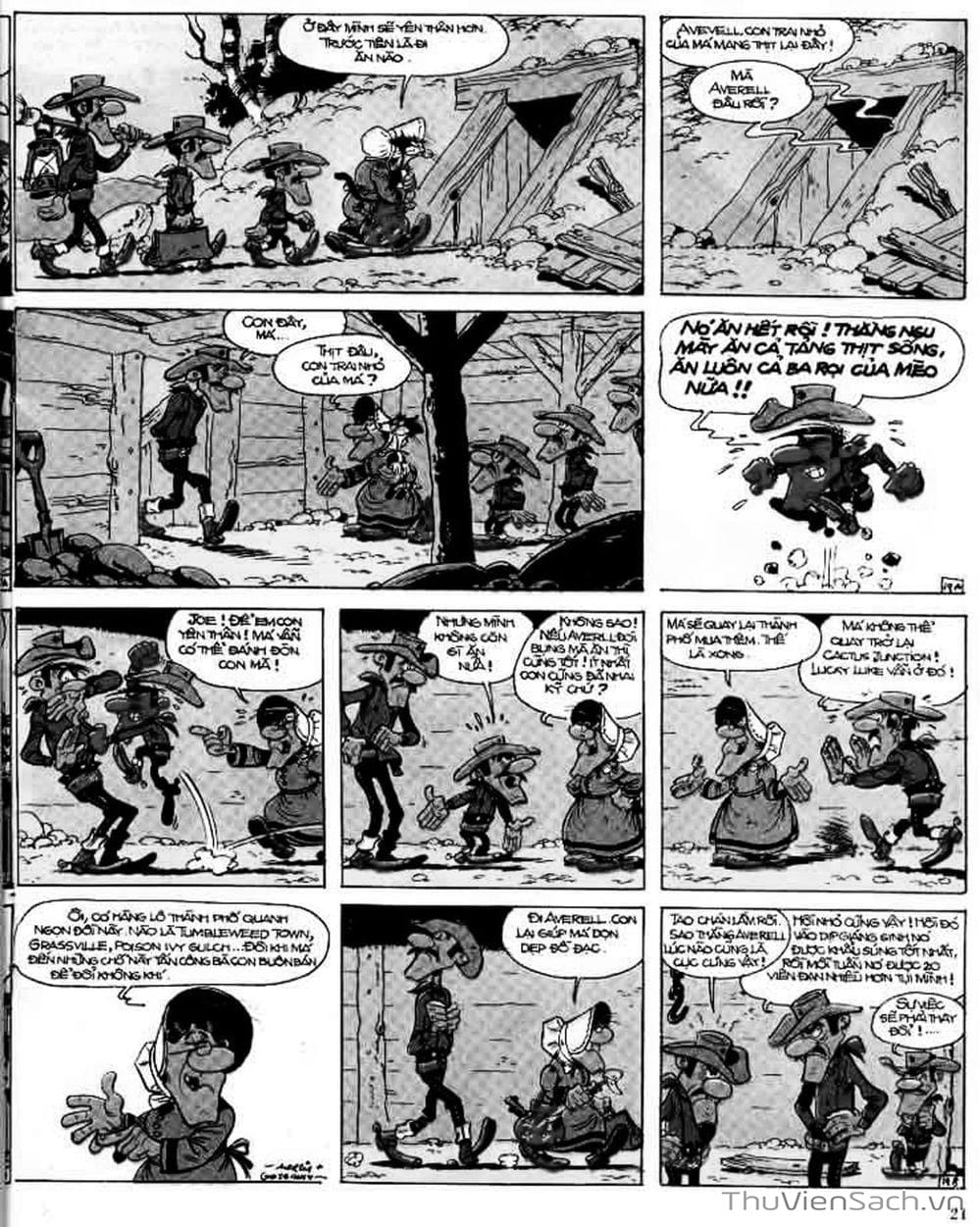 Truyện Tranh Cuộc Phiêu Lưu Kỳ Thú Của Lucky Luke trang 3