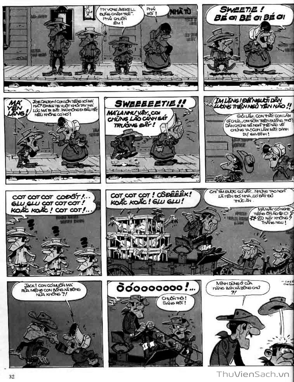 Truyện Tranh Cuộc Phiêu Lưu Kỳ Thú Của Lucky Luke trang 3