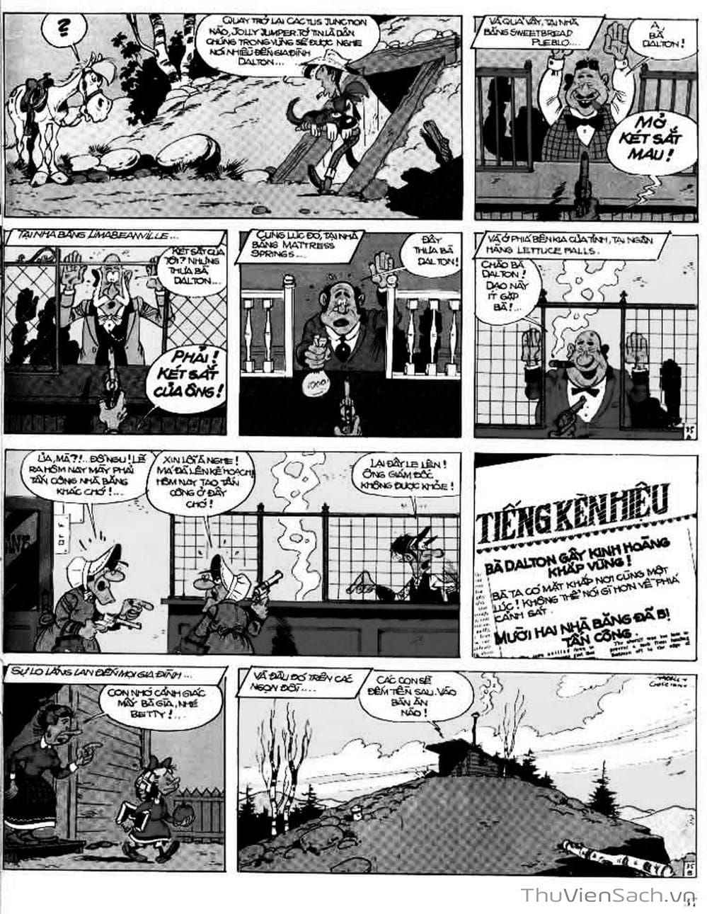 Truyện Tranh Cuộc Phiêu Lưu Kỳ Thú Của Lucky Luke trang 3