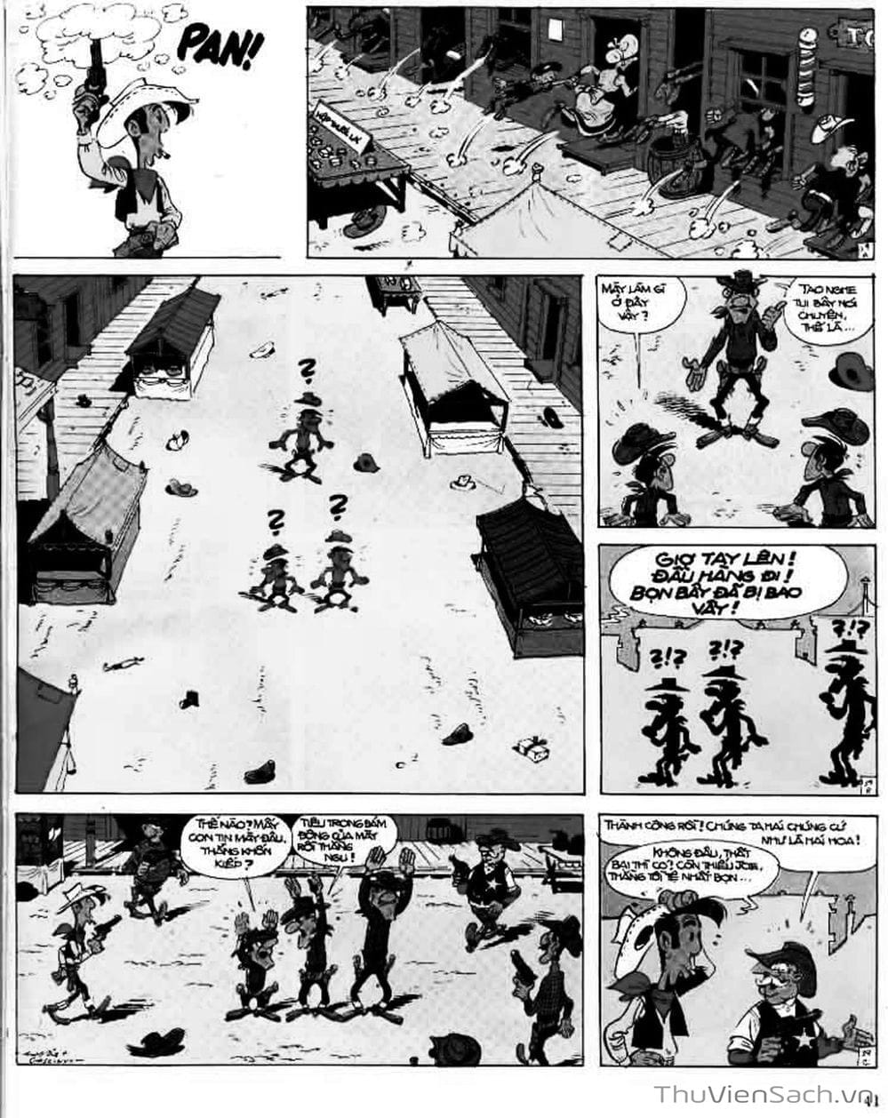 Truyện Tranh Cuộc Phiêu Lưu Kỳ Thú Của Lucky Luke trang 3
