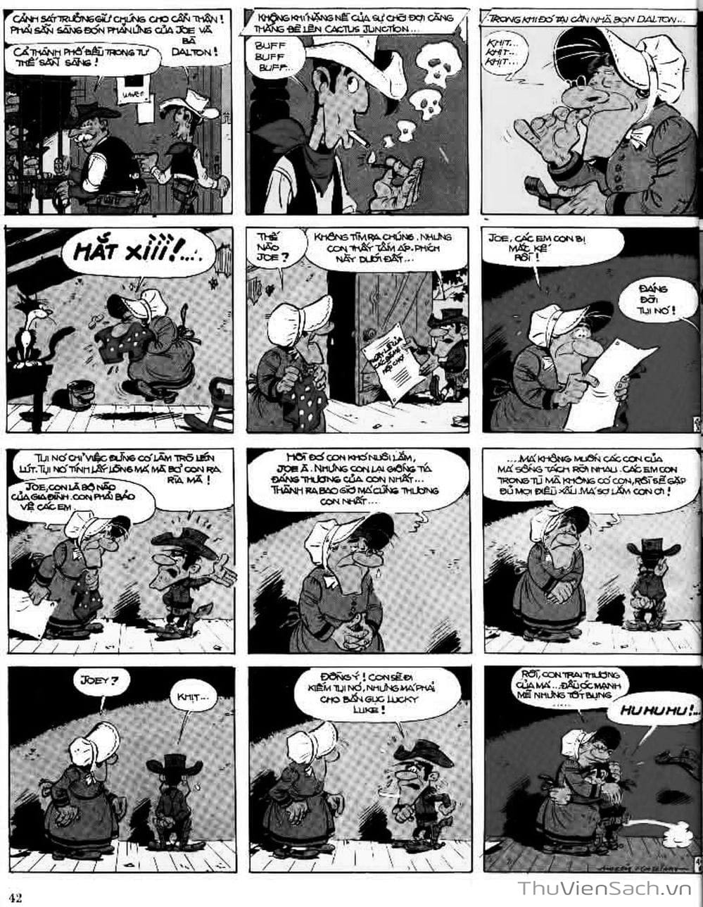 Truyện Tranh Cuộc Phiêu Lưu Kỳ Thú Của Lucky Luke trang 3