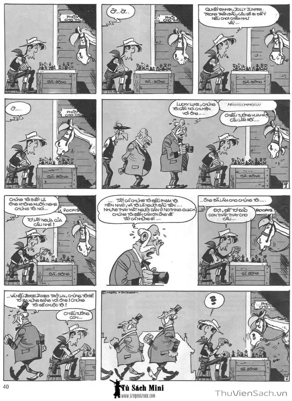 Truyện Tranh Cuộc Phiêu Lưu Kỳ Thú Của Lucky Luke trang 3