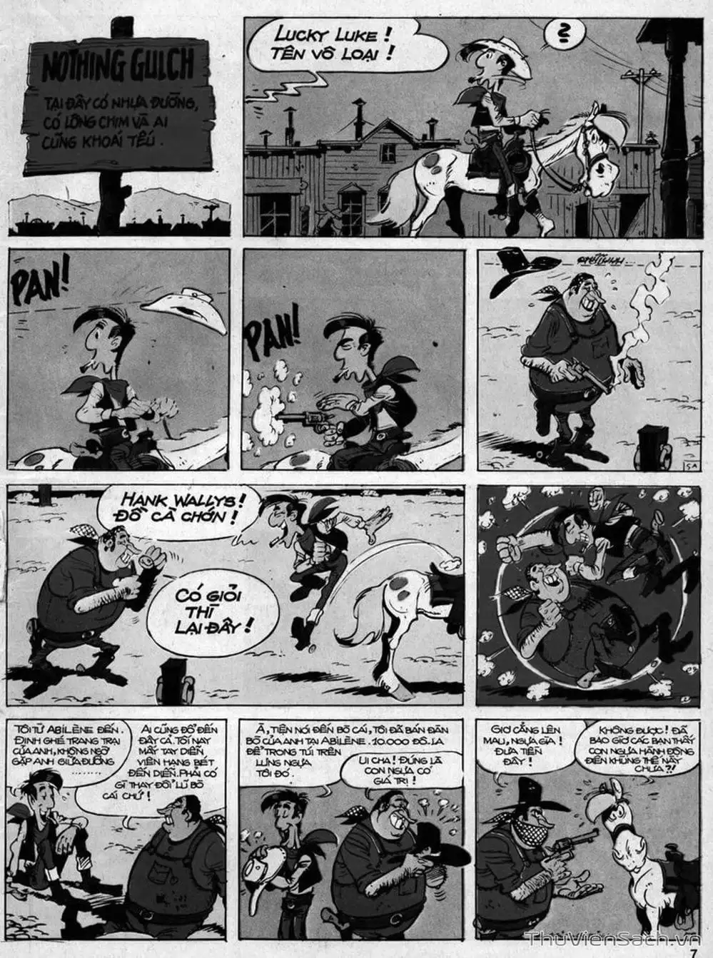 Truyện Tranh Cuộc Phiêu Lưu Kỳ Thú Của Lucky Luke trang 3