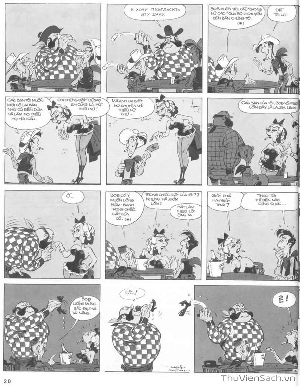 Truyện Tranh Cuộc Phiêu Lưu Kỳ Thú Của Lucky Luke trang 3