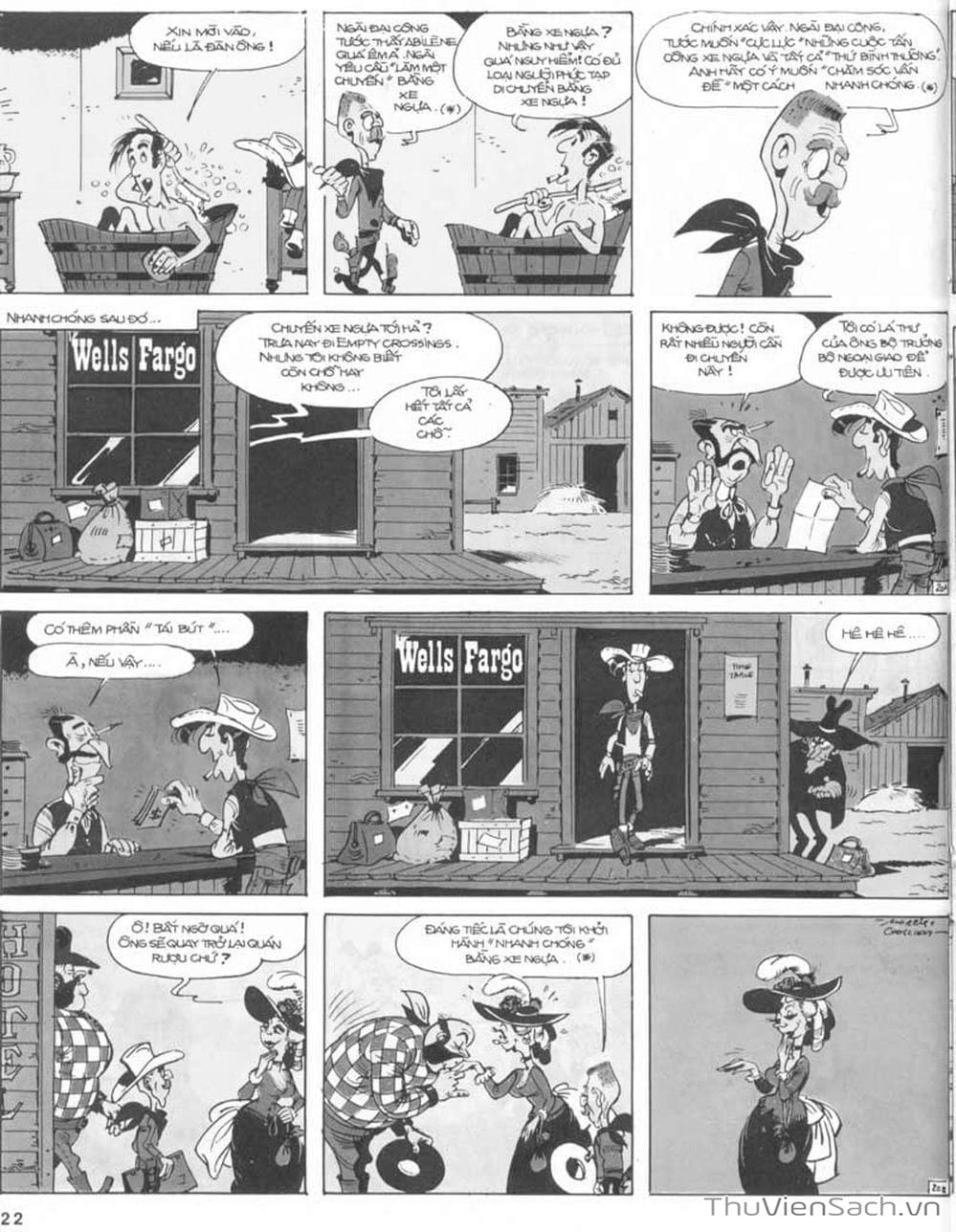 Truyện Tranh Cuộc Phiêu Lưu Kỳ Thú Của Lucky Luke trang 3