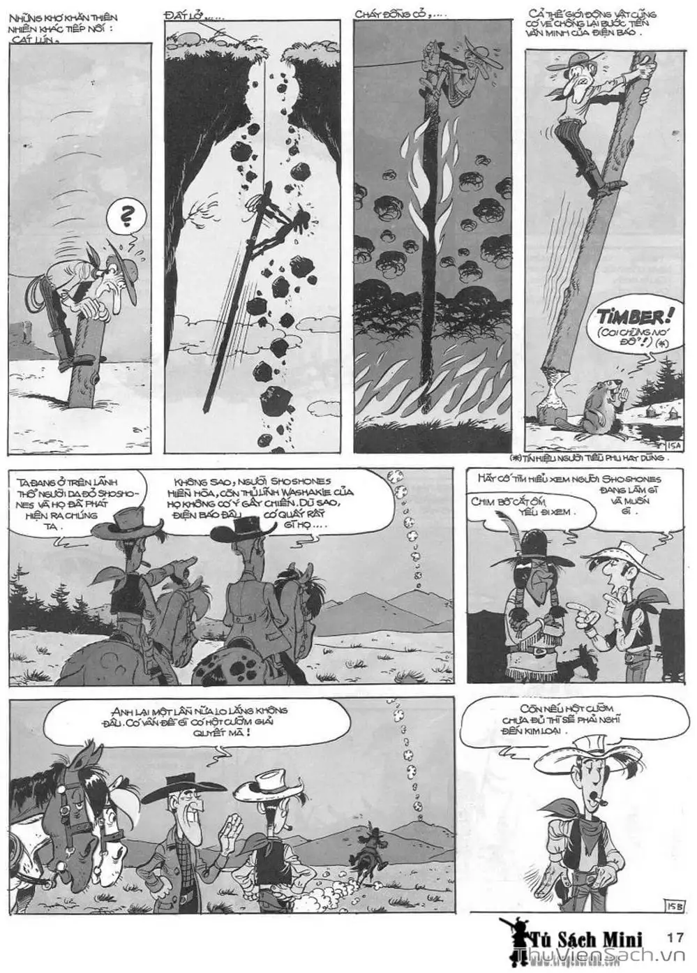 Truyện Tranh Cuộc Phiêu Lưu Kỳ Thú Của Lucky Luke trang 3