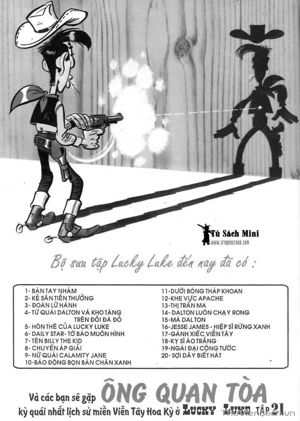 Truyện Tranh Cuộc Phiêu Lưu Kỳ Thú Của Lucky Luke trang 3