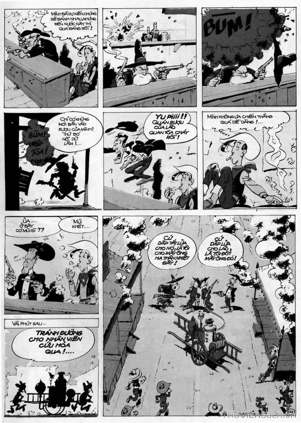 Truyện Tranh Cuộc Phiêu Lưu Kỳ Thú Của Lucky Luke trang 3
