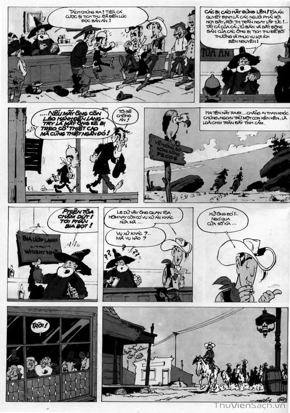 Truyện Tranh Cuộc Phiêu Lưu Kỳ Thú Của Lucky Luke trang 3