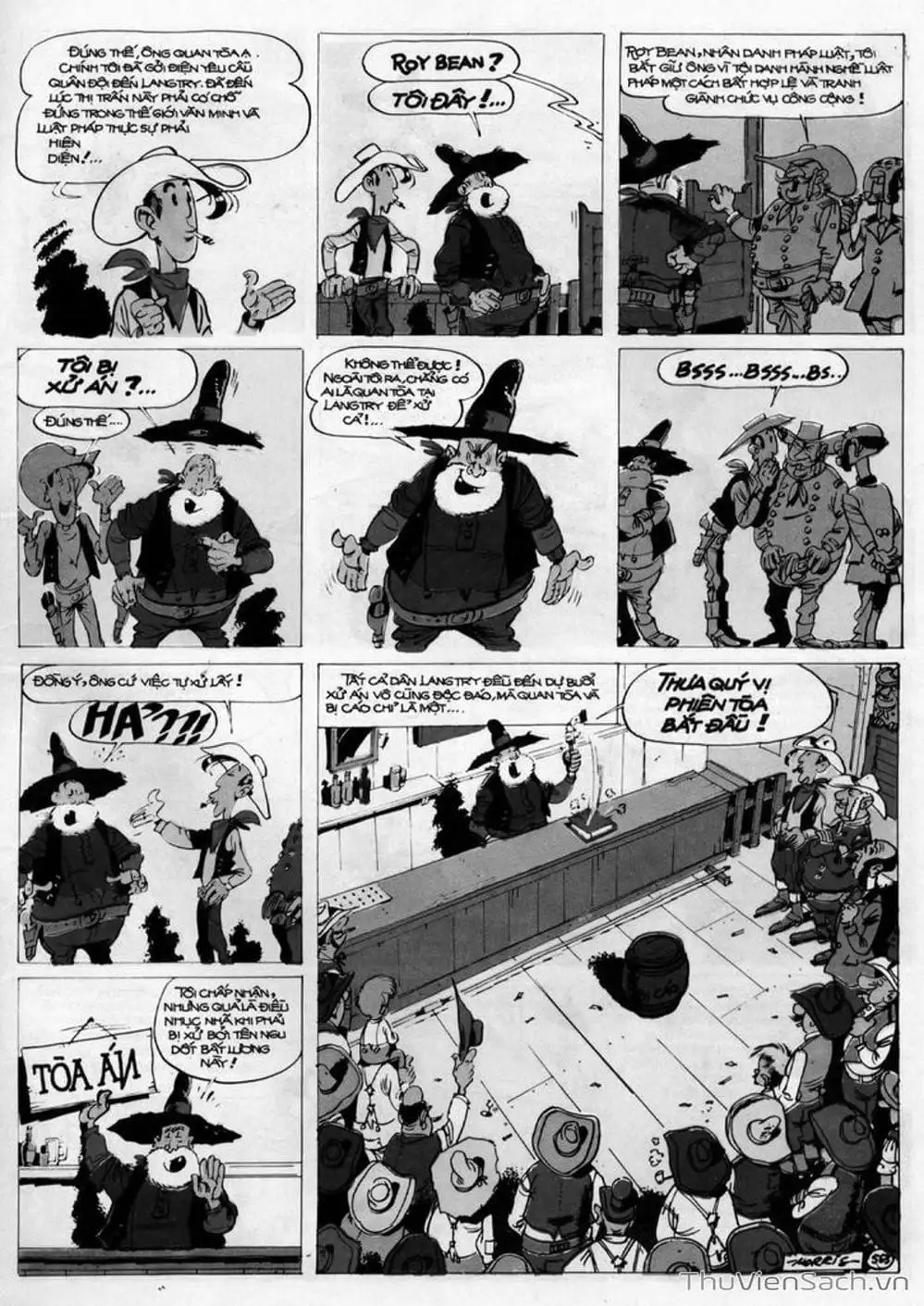 Truyện Tranh Cuộc Phiêu Lưu Kỳ Thú Của Lucky Luke trang 3