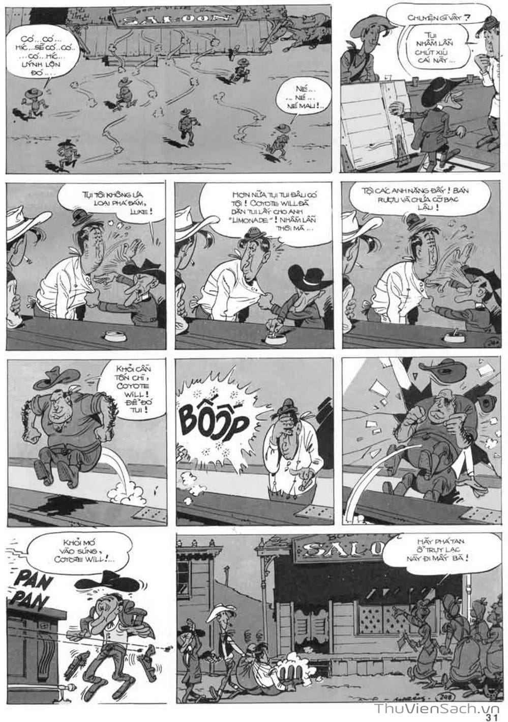 Truyện Tranh Cuộc Phiêu Lưu Kỳ Thú Của Lucky Luke trang 3